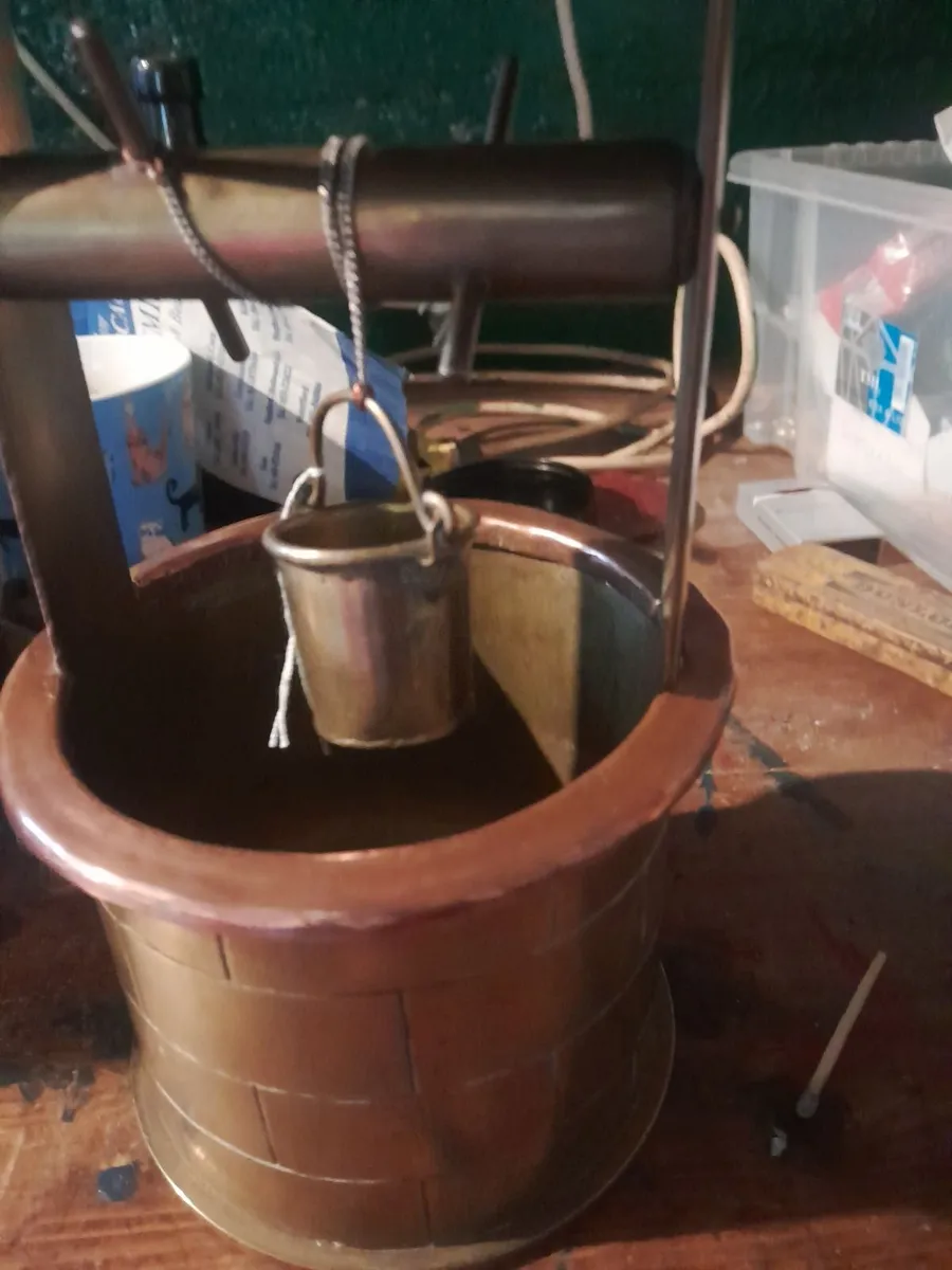 Vintage  brass and copper  trench  art piece - Image 3