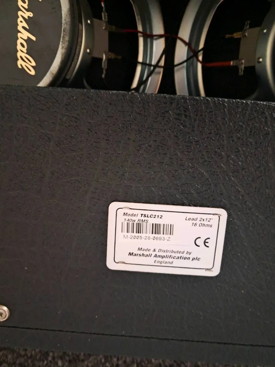 Marshall tsl 2000 extension cab 2x12 - Image 3
