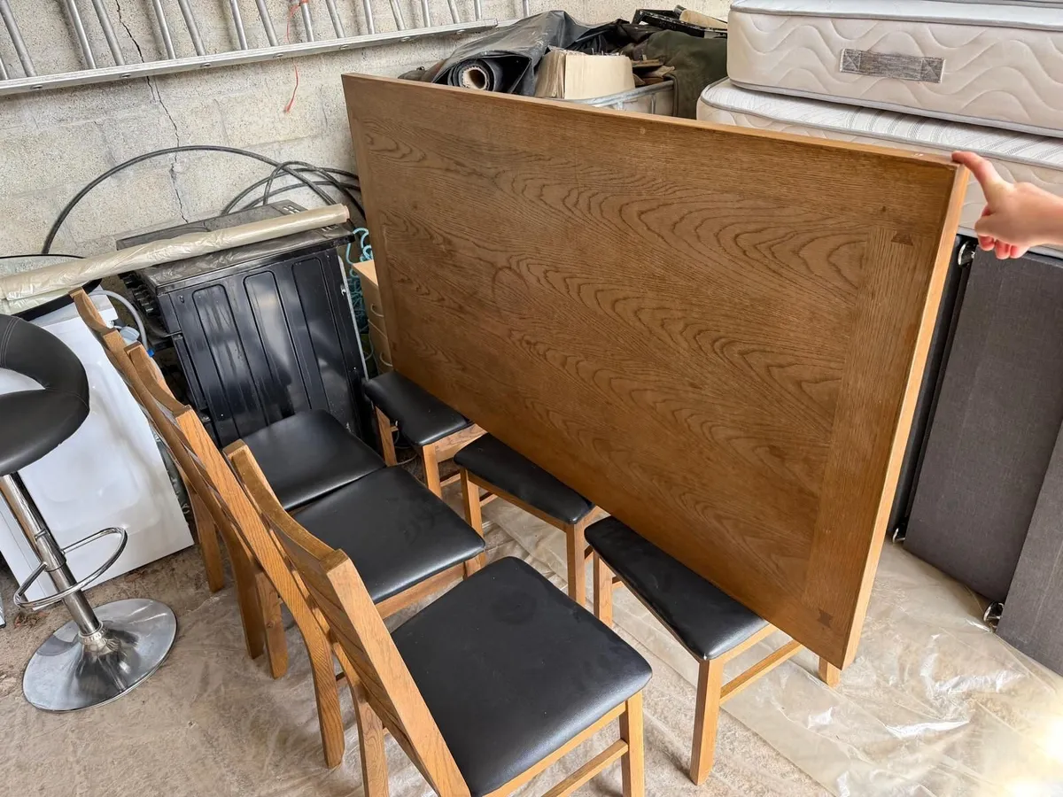 Kitchen chairs x 6 - Image 2