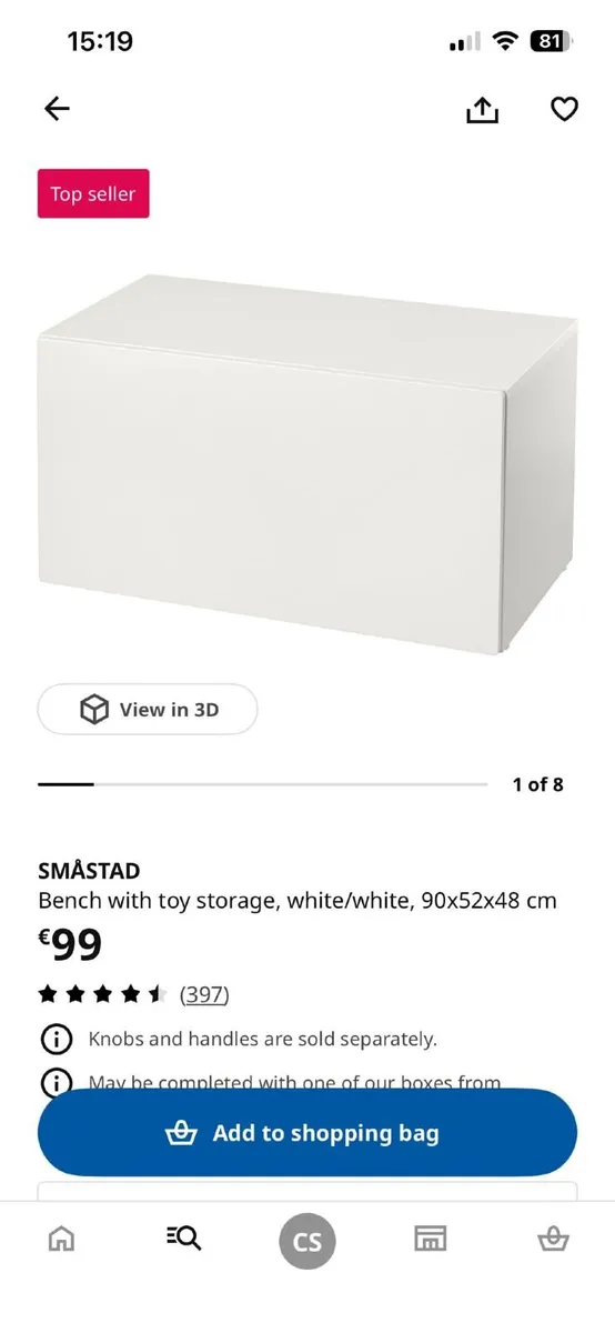 Storage bench