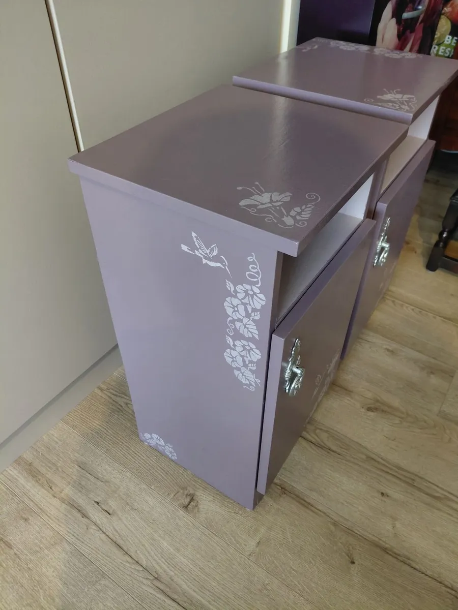 Slimline bedside lockers - Image 2