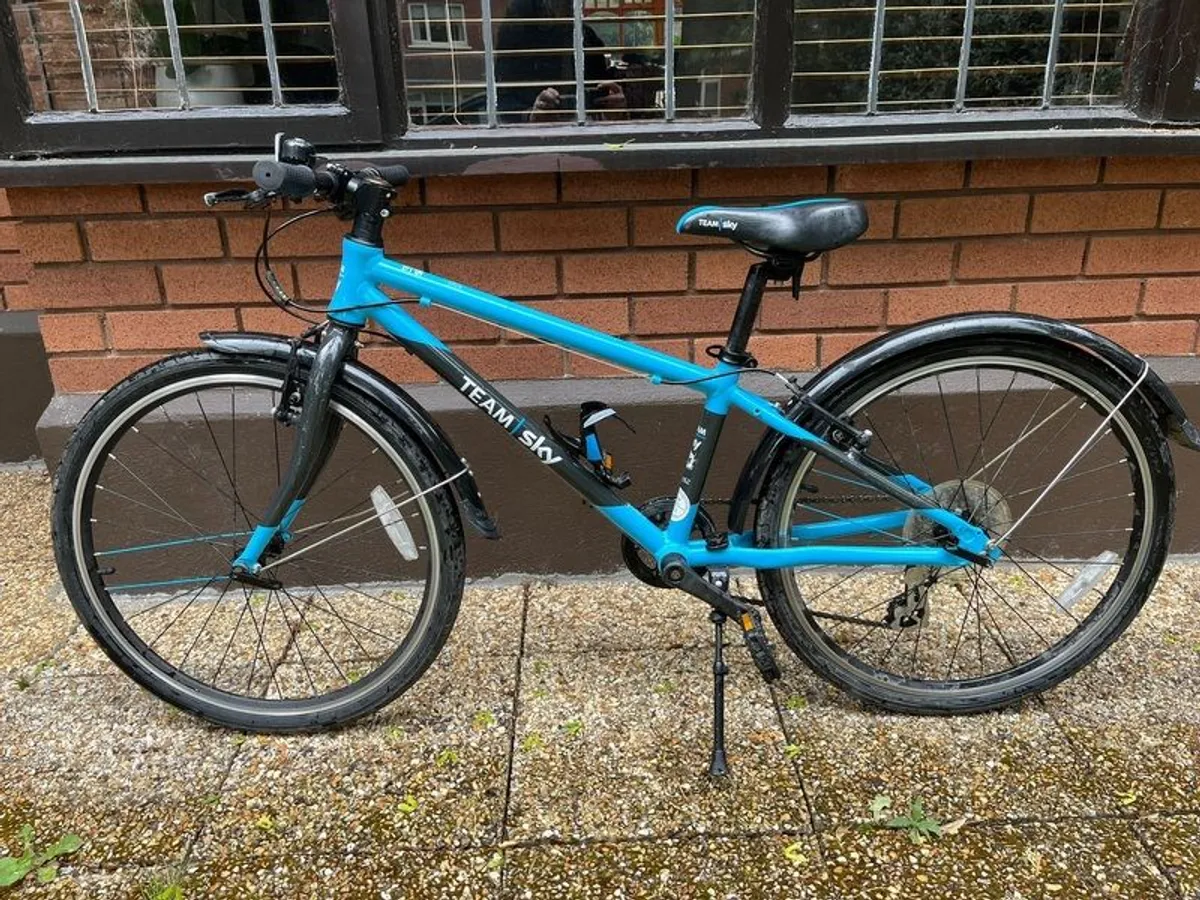 Kids' Frog Bike 62 - Sky Blue - Lightweight - Excellent Condition - Image 1