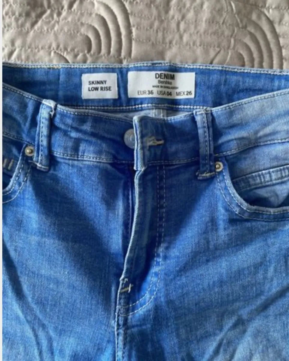 Bershka - Jeans - Size 8 - Skinny Low Rise - Image 2