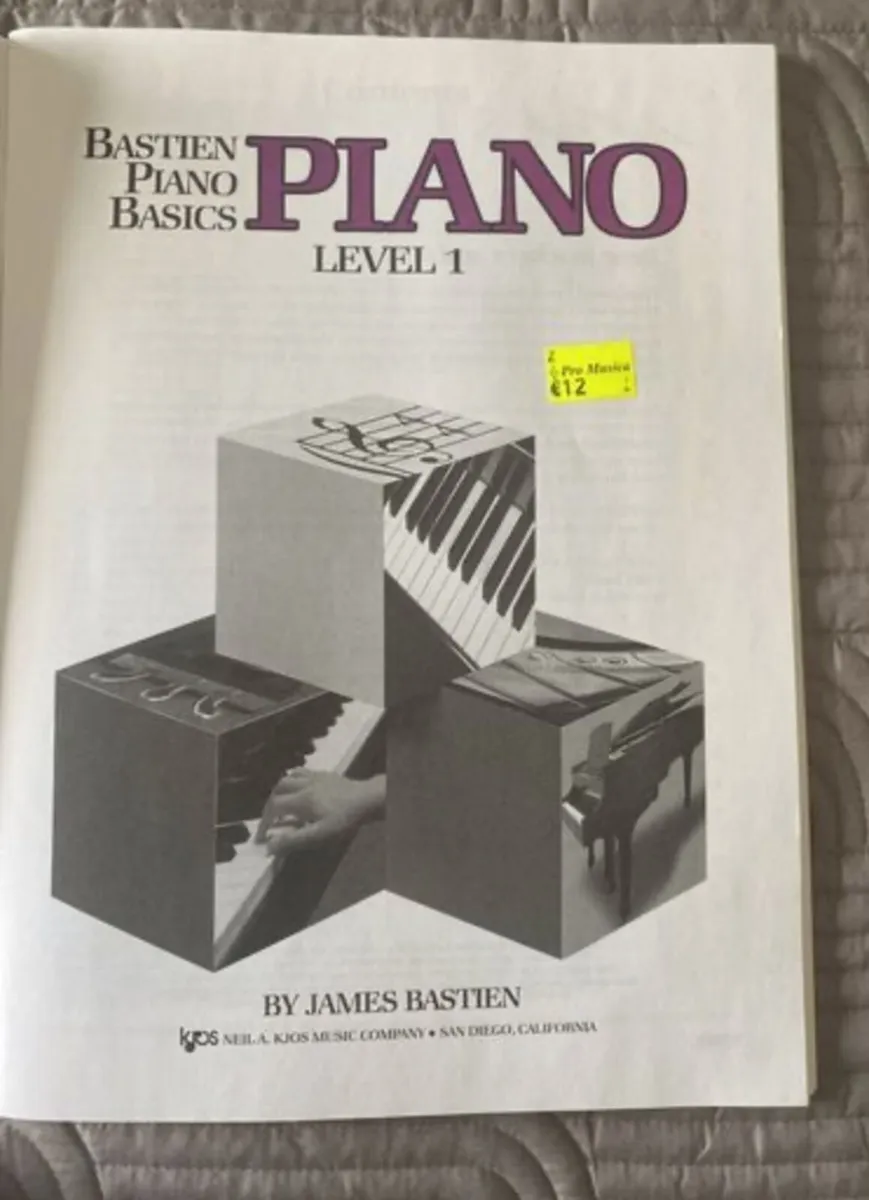 Piano book - Bastien Piano Basics - Image 2