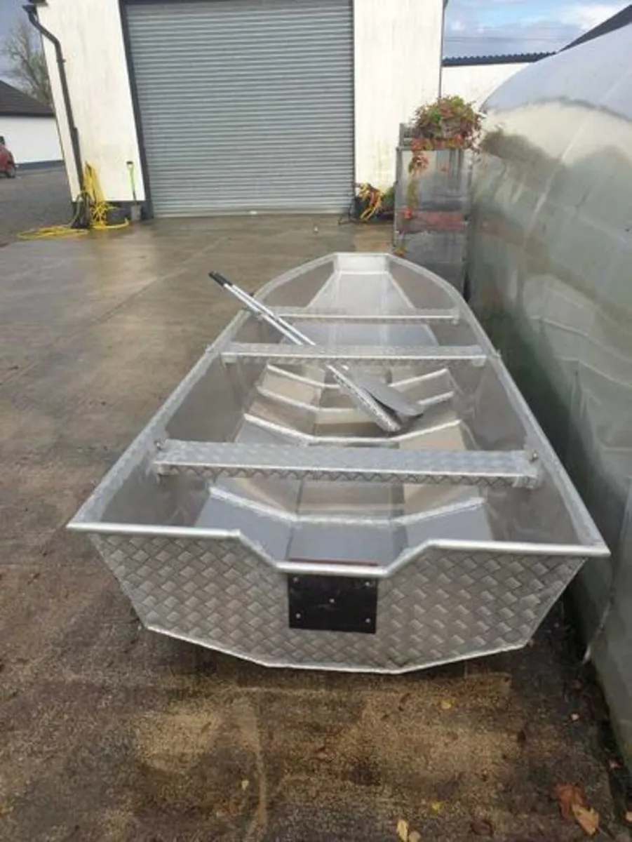 Aluminium 13ft boat - Image 4