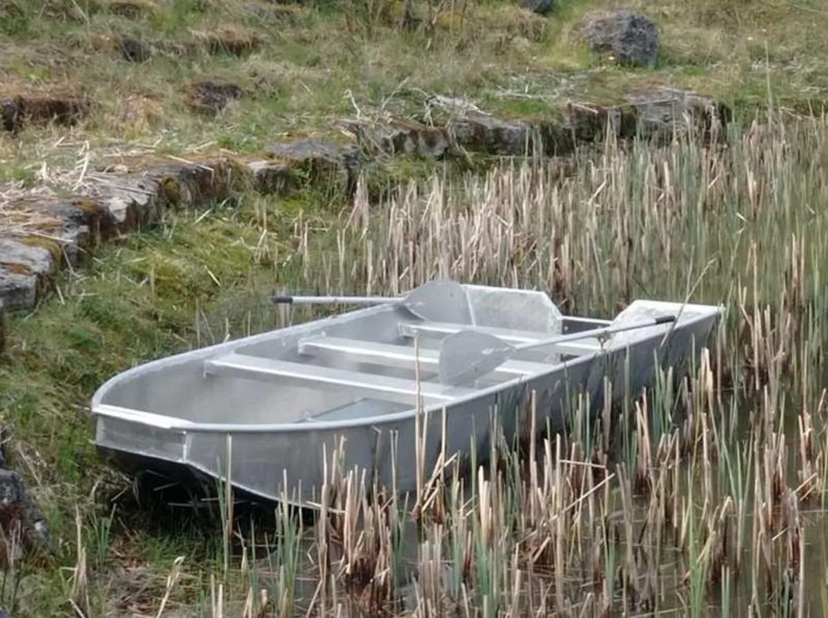 Aluminium 13ft boat - Image 3