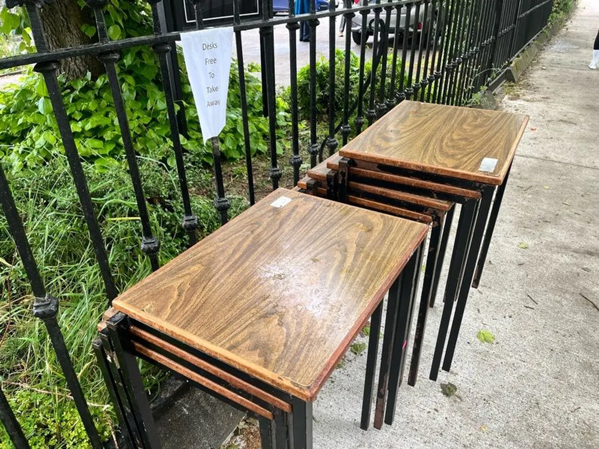 School Desks Free to take away - Image 1