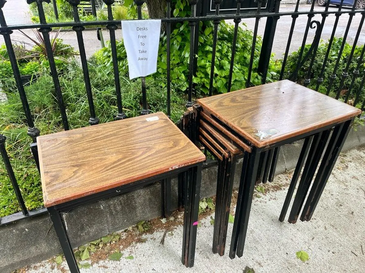 School Desks Free to take away - Image 4