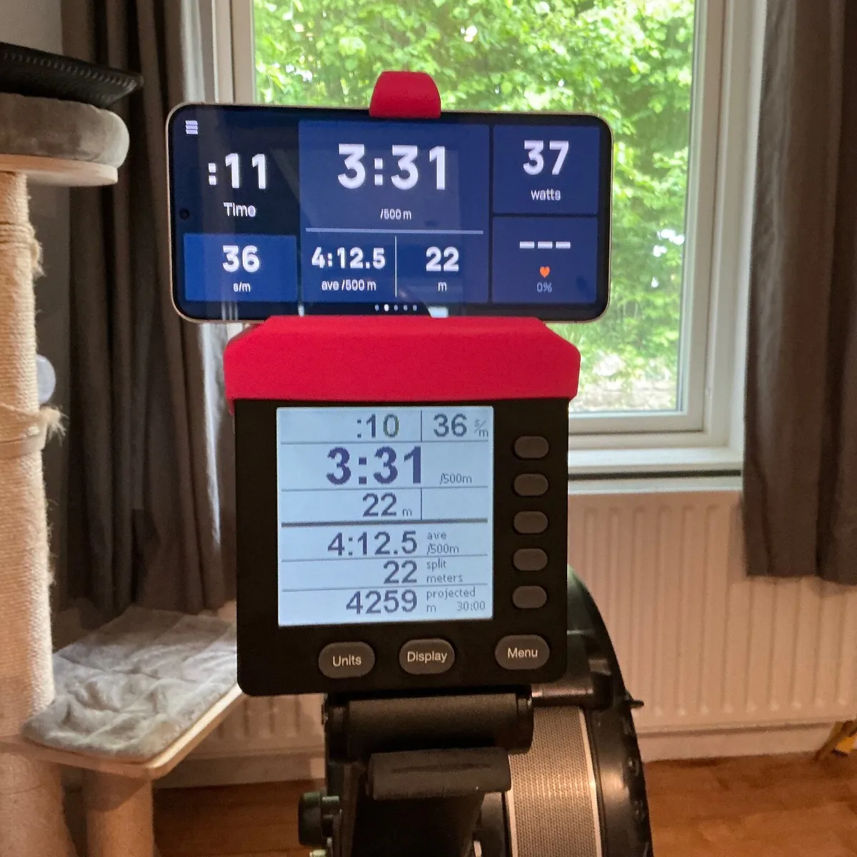 Rowing machine (Concept 2 with PM5 monitor ) - Image 2