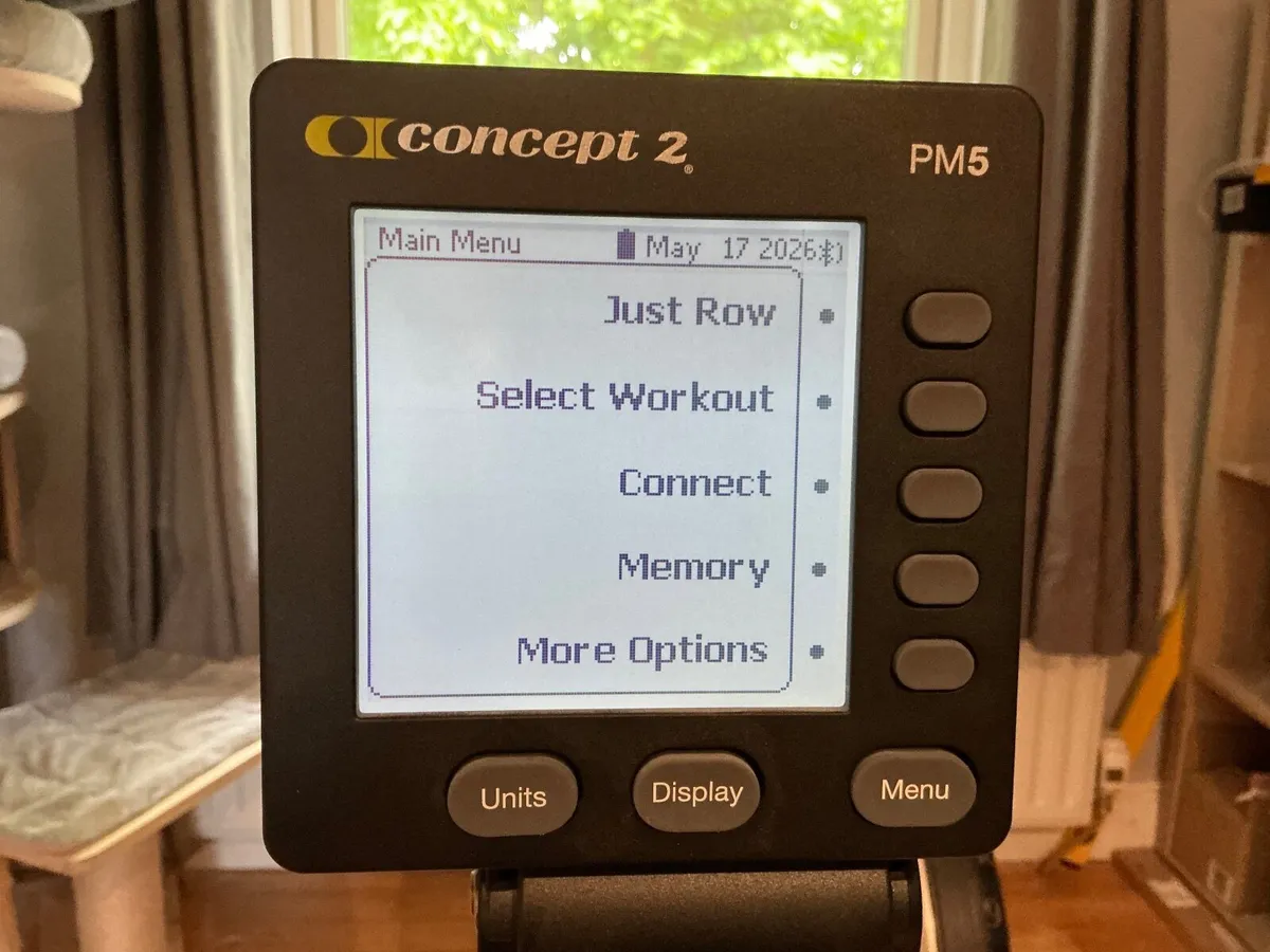 Rowing machine (Concept 2 with PM5 monitor ) - Image 4