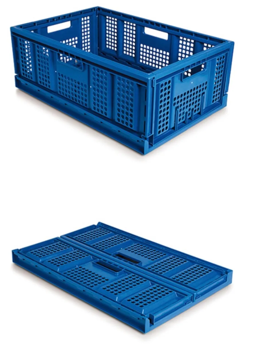 700 Stackable Collapsible Storage Crates - Image 2