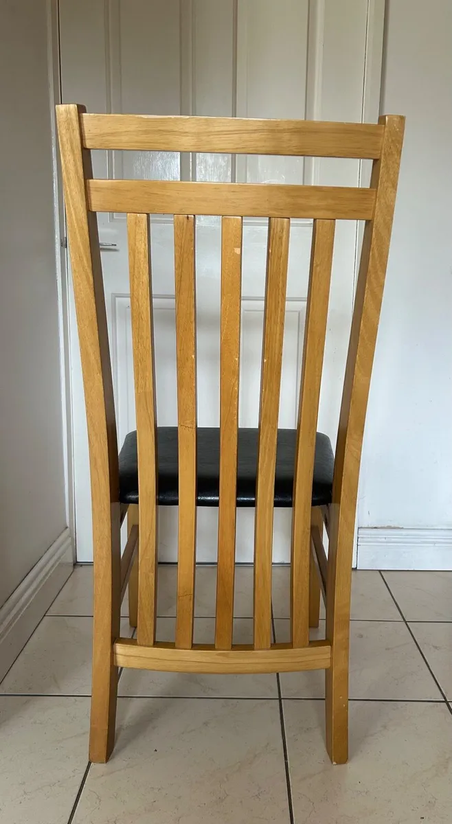 4 x Dining chairs for sale - Image 2