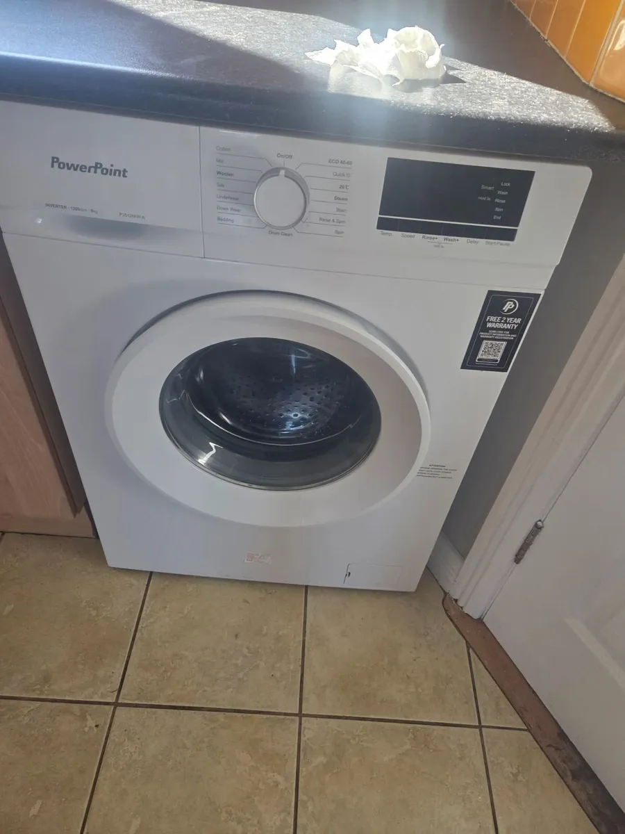 Washing machine  powerpoint 8kg