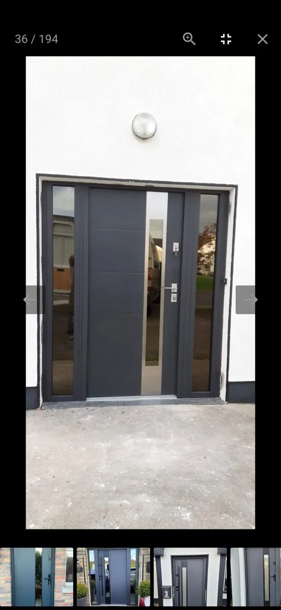 Front doors & windows.  Seai grant. - Image 2