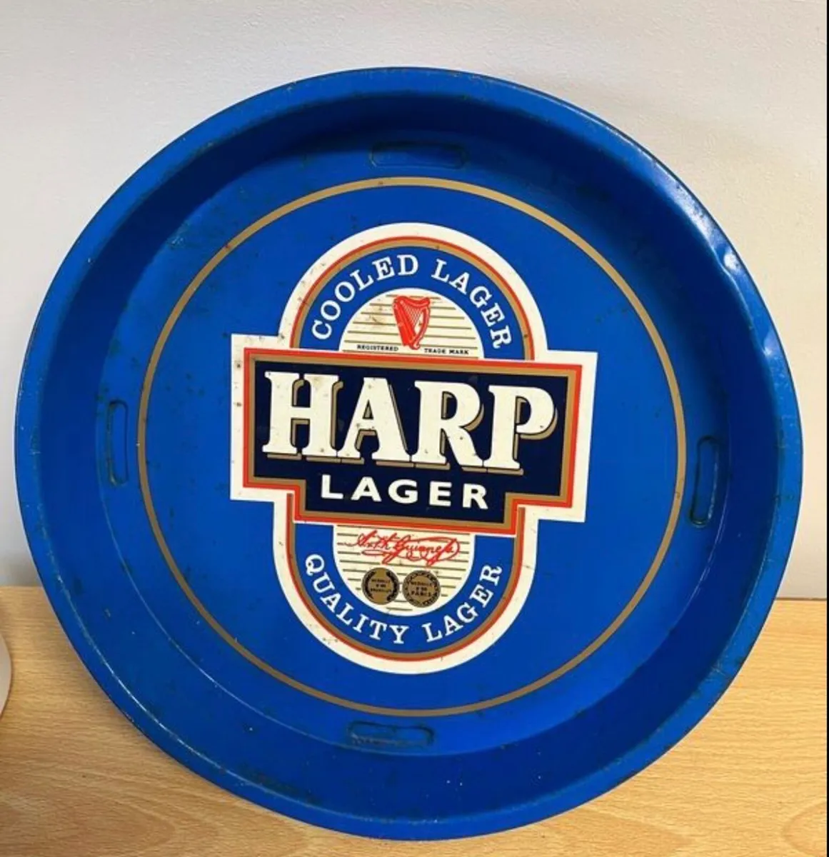 1980s Harp Larger Tray