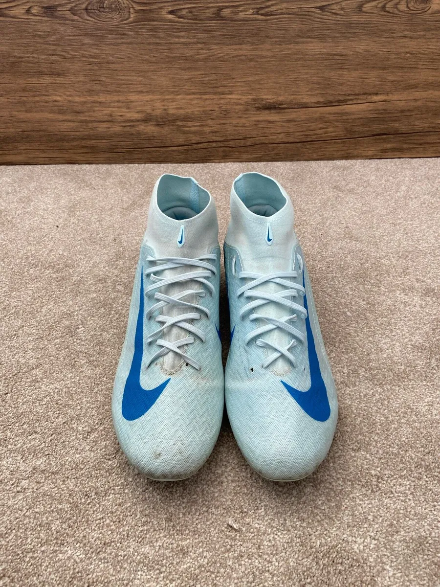 Nike Blue Mercurial Soccer Boot Size UK 10 - Image 2