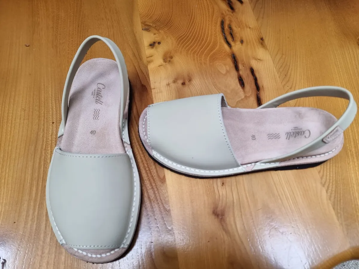 Designer Genuine Leather Menorcan Sandals - Image 4