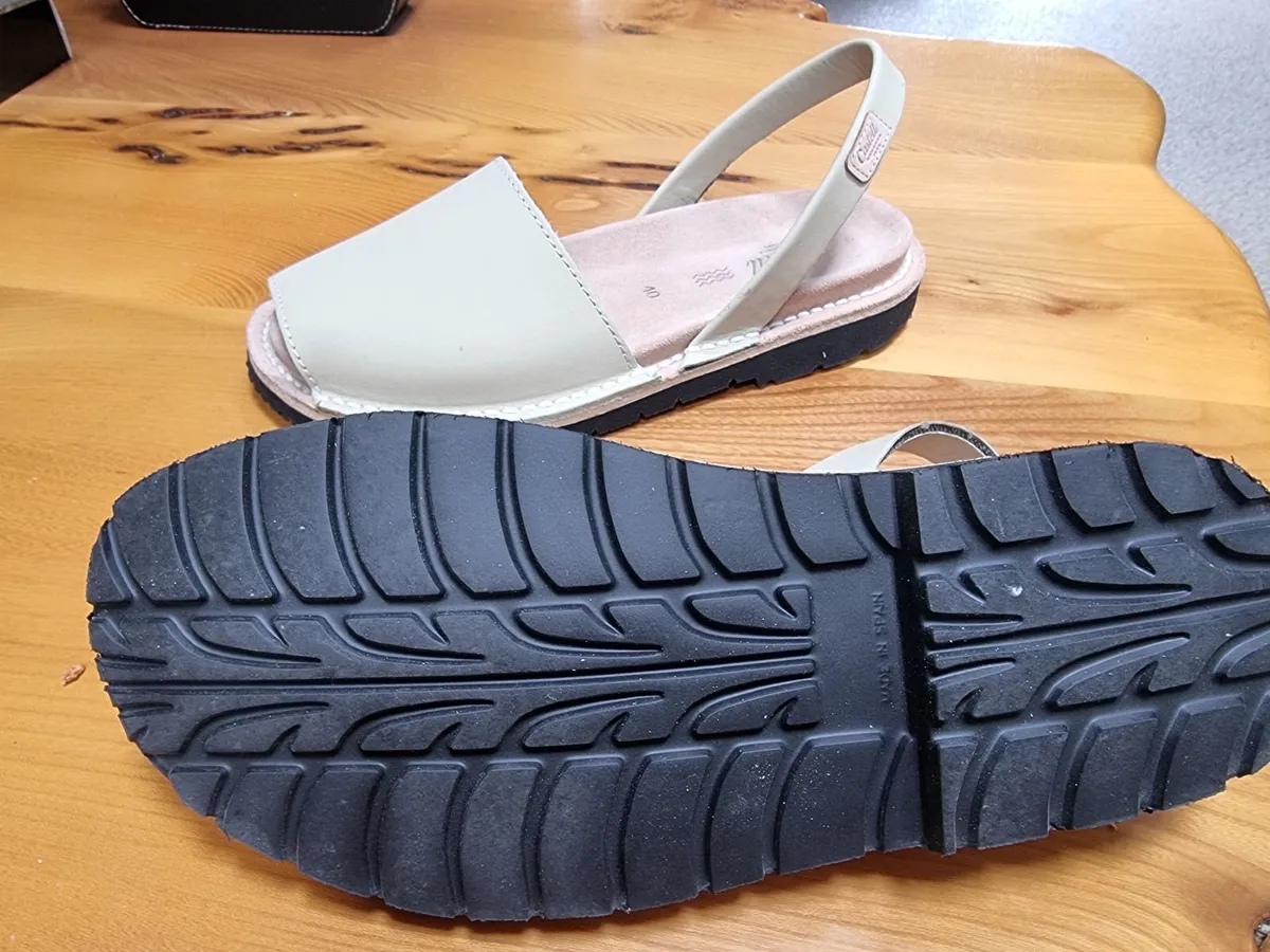 Designer Genuine Leather Menorcan Sandals - Image 3