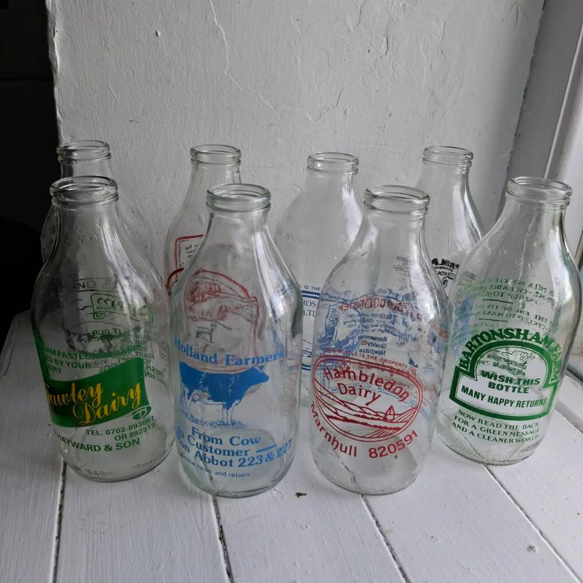 Dairy Farm Milk Bottles - Image 1