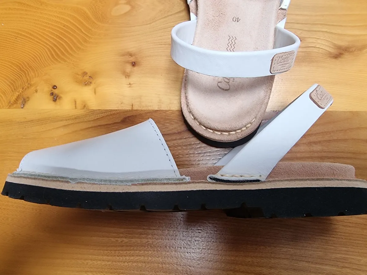 Designer Genuine Leather Menorcan Sandals - Image 1