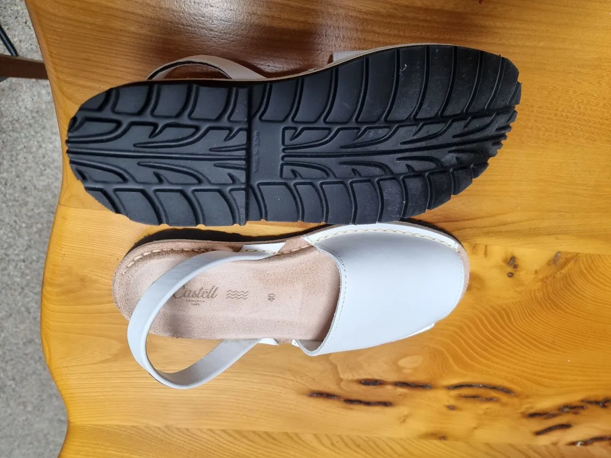 Designer Genuine Leather Menorcan Sandals - Image 4
