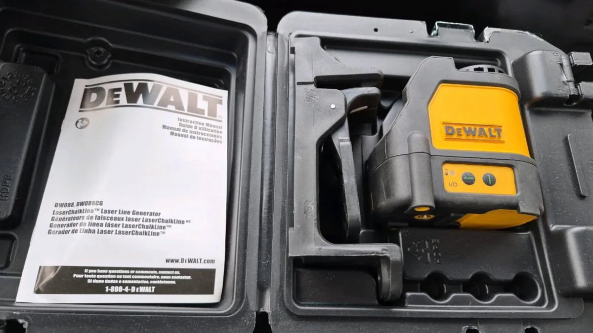 Dewalt Green Line laser