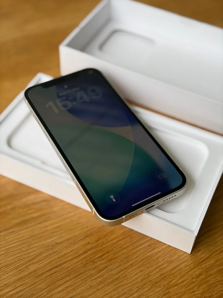 Apple iPhone 12, White, 128 GB (like new) - Image 1