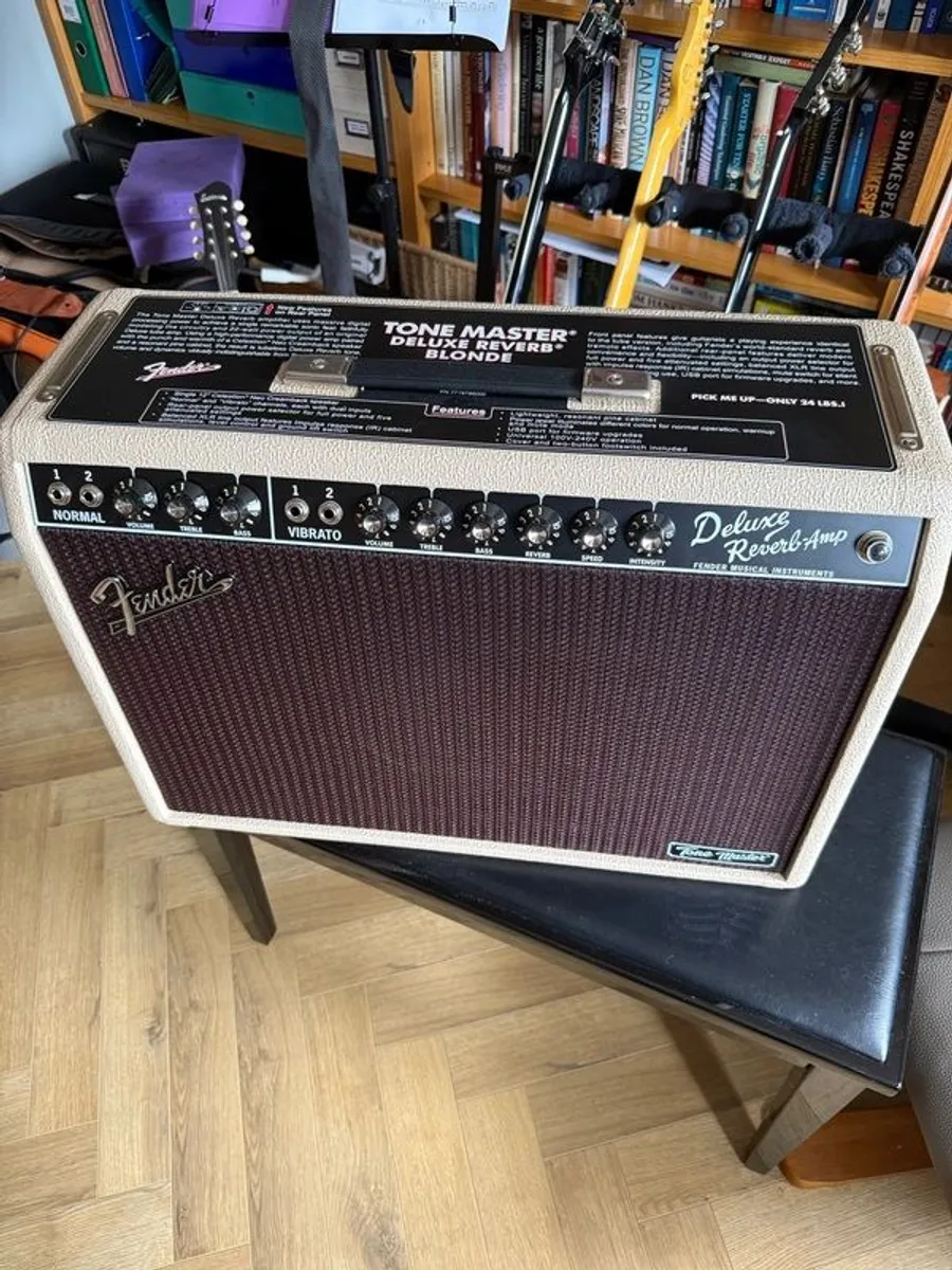 Fender Deluxe Reverb Tonemaster Blonde - Image 1