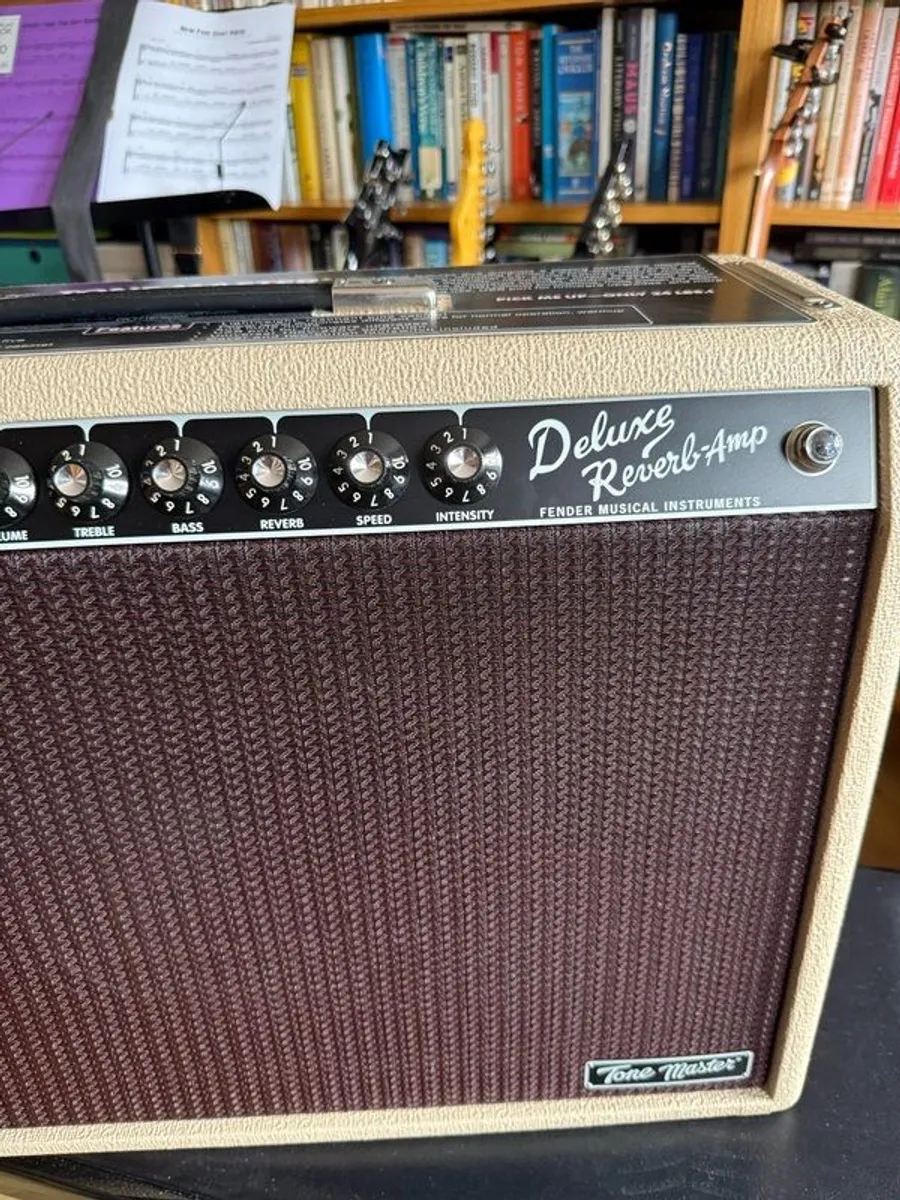 Fender Deluxe Reverb Tonemaster Blonde - Image 3