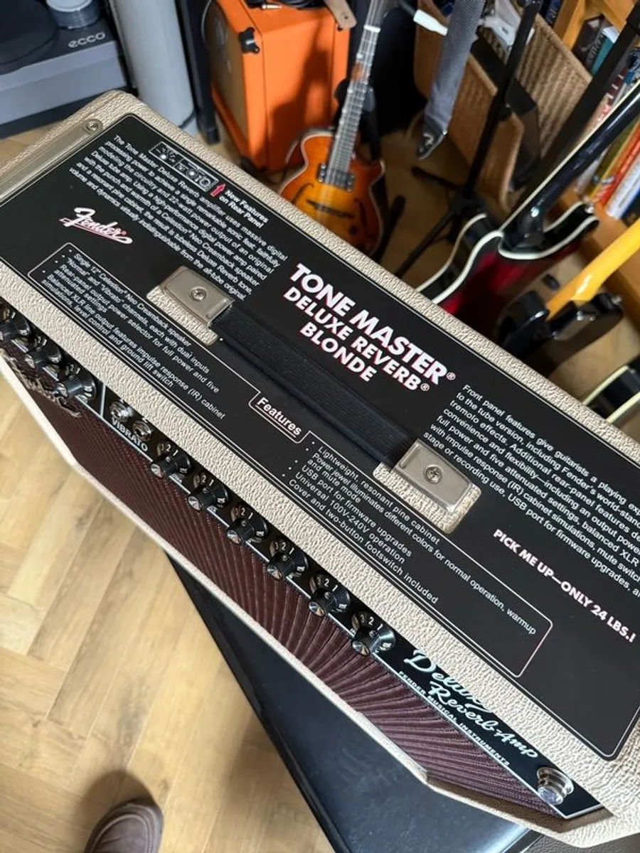 Fender Deluxe Reverb Tonemaster Blonde - Image 4