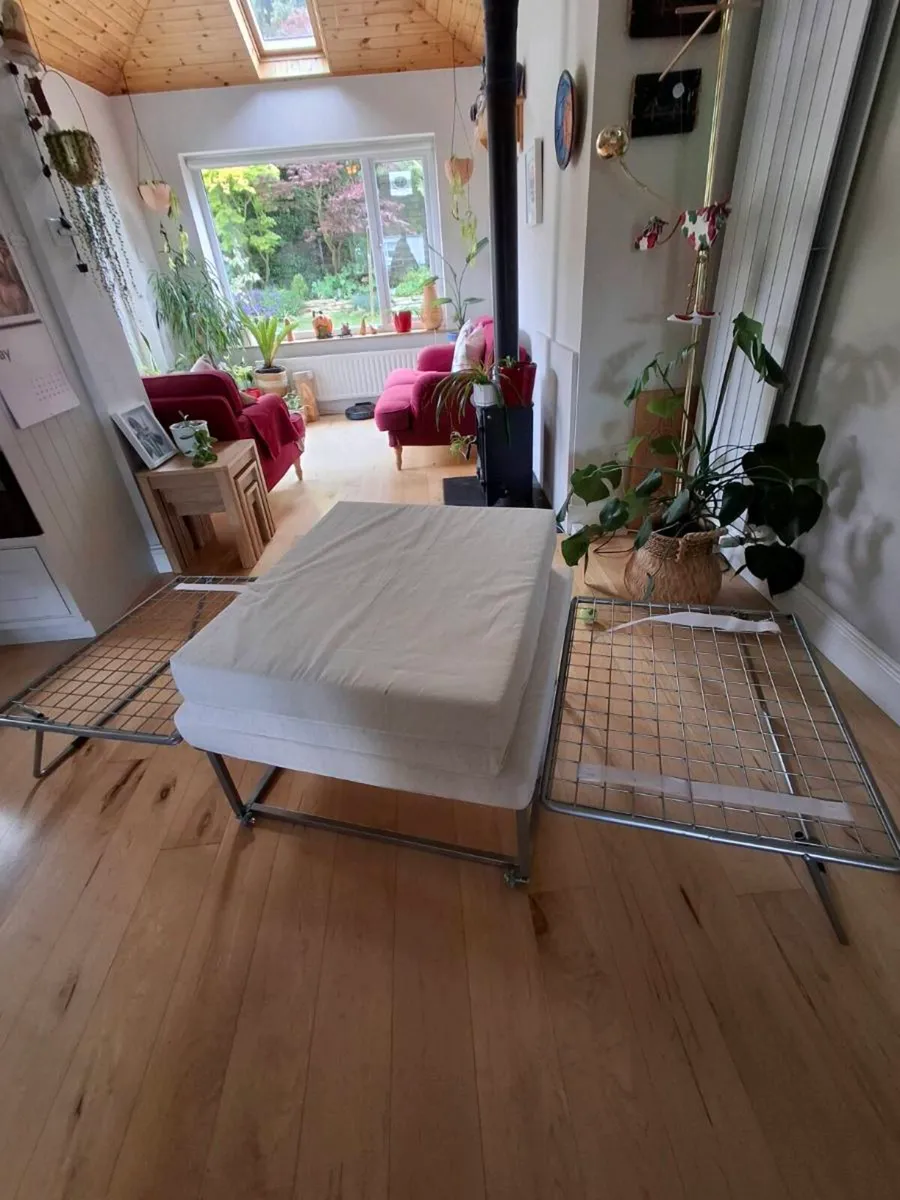 Foldable single guest bed - Image 3
