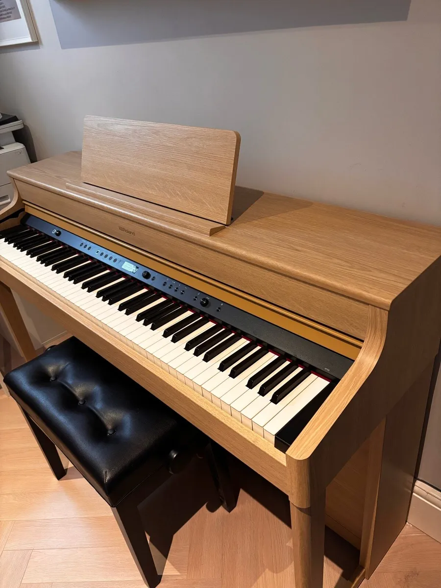 Immaculate Roland HP702 upright digital piano - Image 2