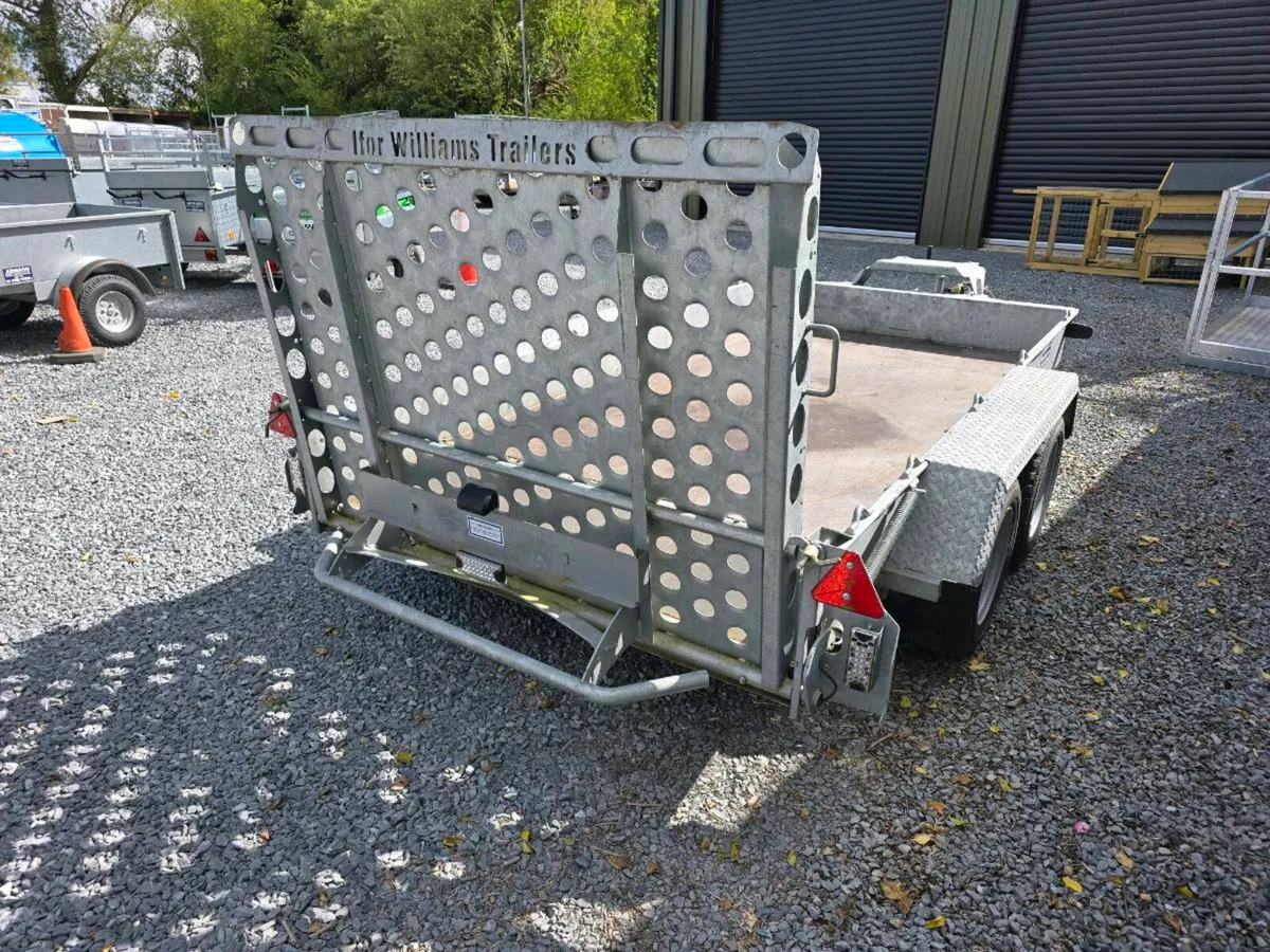 Ifor williams 10ft plant very clean trailer 3.5ton - Image 3