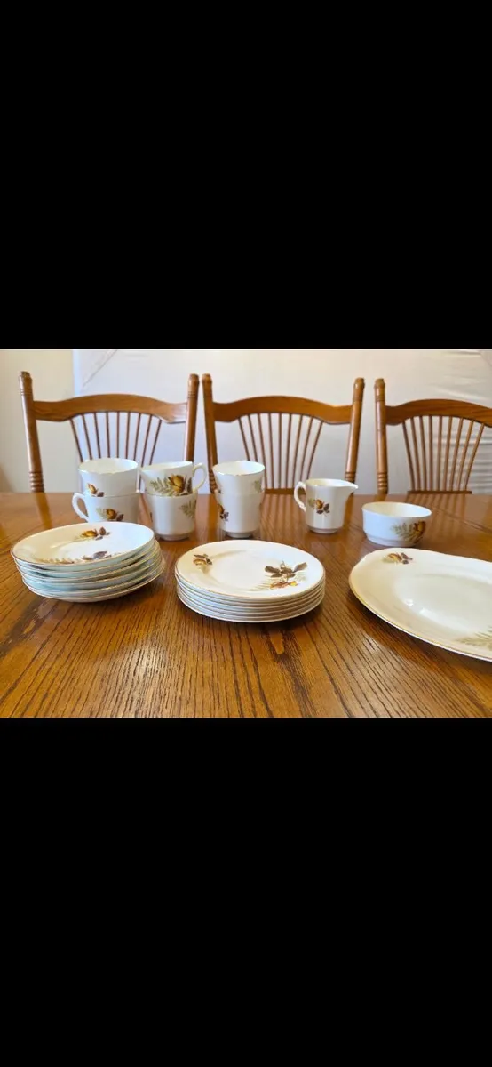 Vintage Arklow Pottery Bone China Tea Set - Image 2