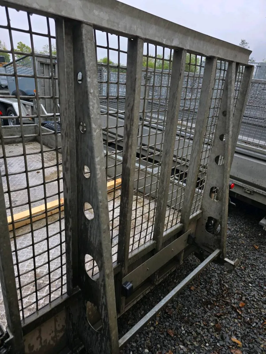 Nugent 10ft 3.5ton plant trailer - Image 2