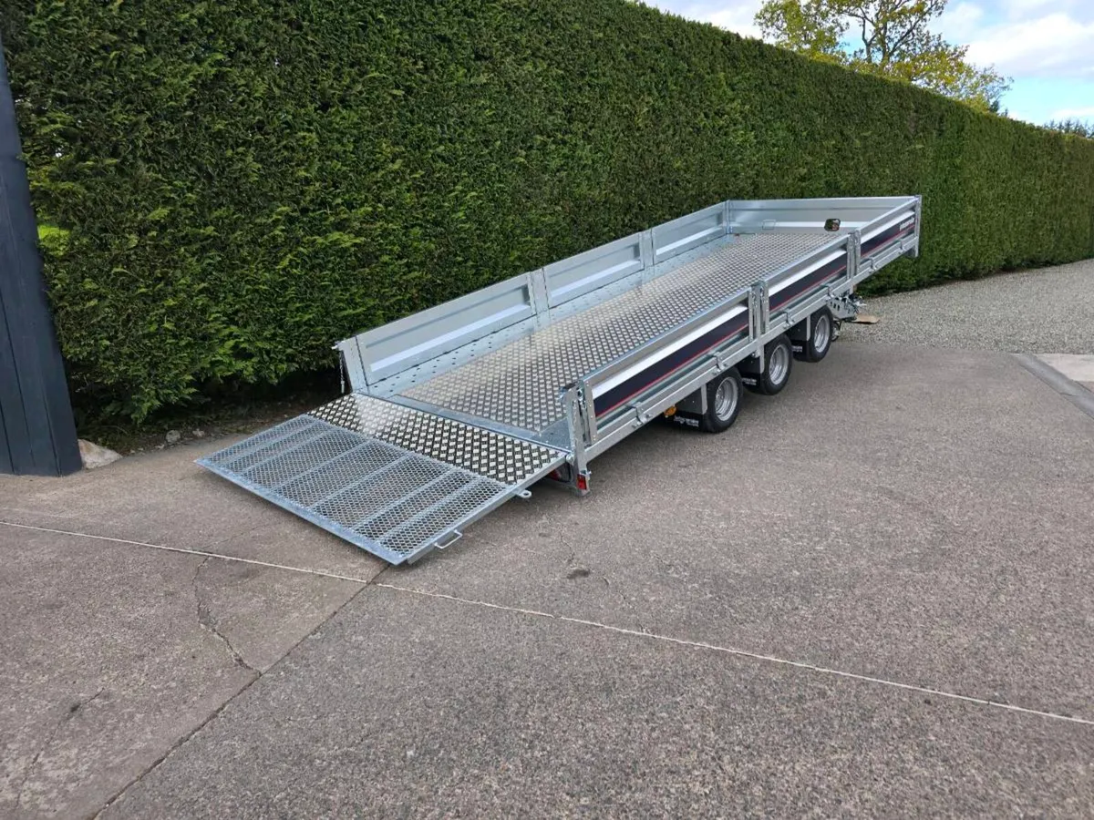 16ft indespension tiltbed car recovery trailer - Image 1