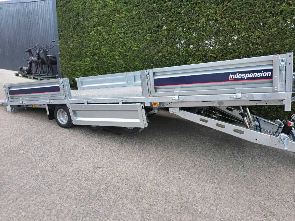 16ft indespension tiltbed car recovery trailer - Image 3