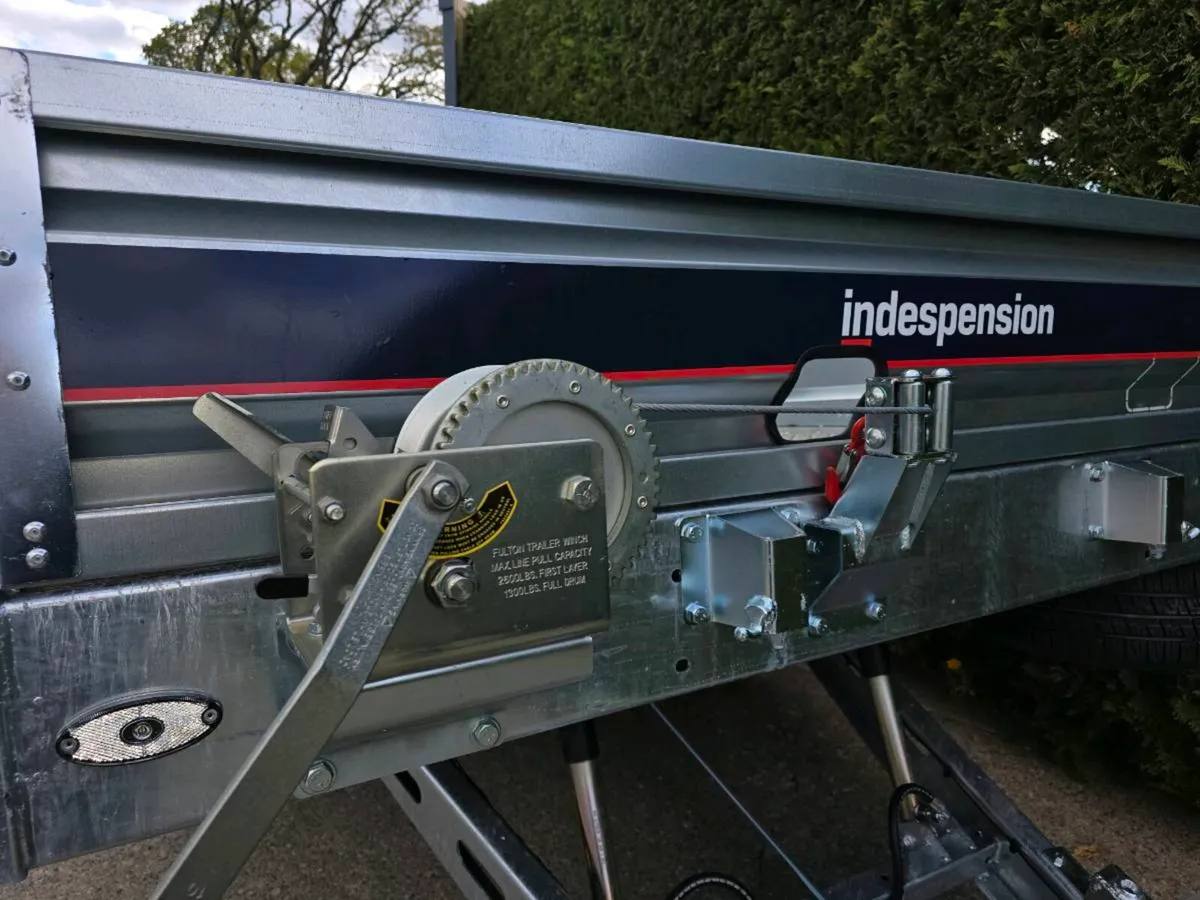 16ft indespension tiltbed car recovery trailer - Image 4
