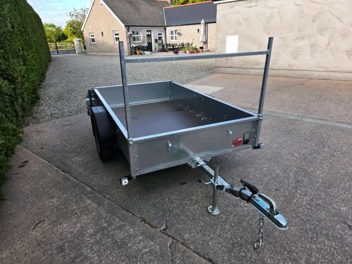 Nugent 7x4ft general purpose trailer ladder rack - Image 4