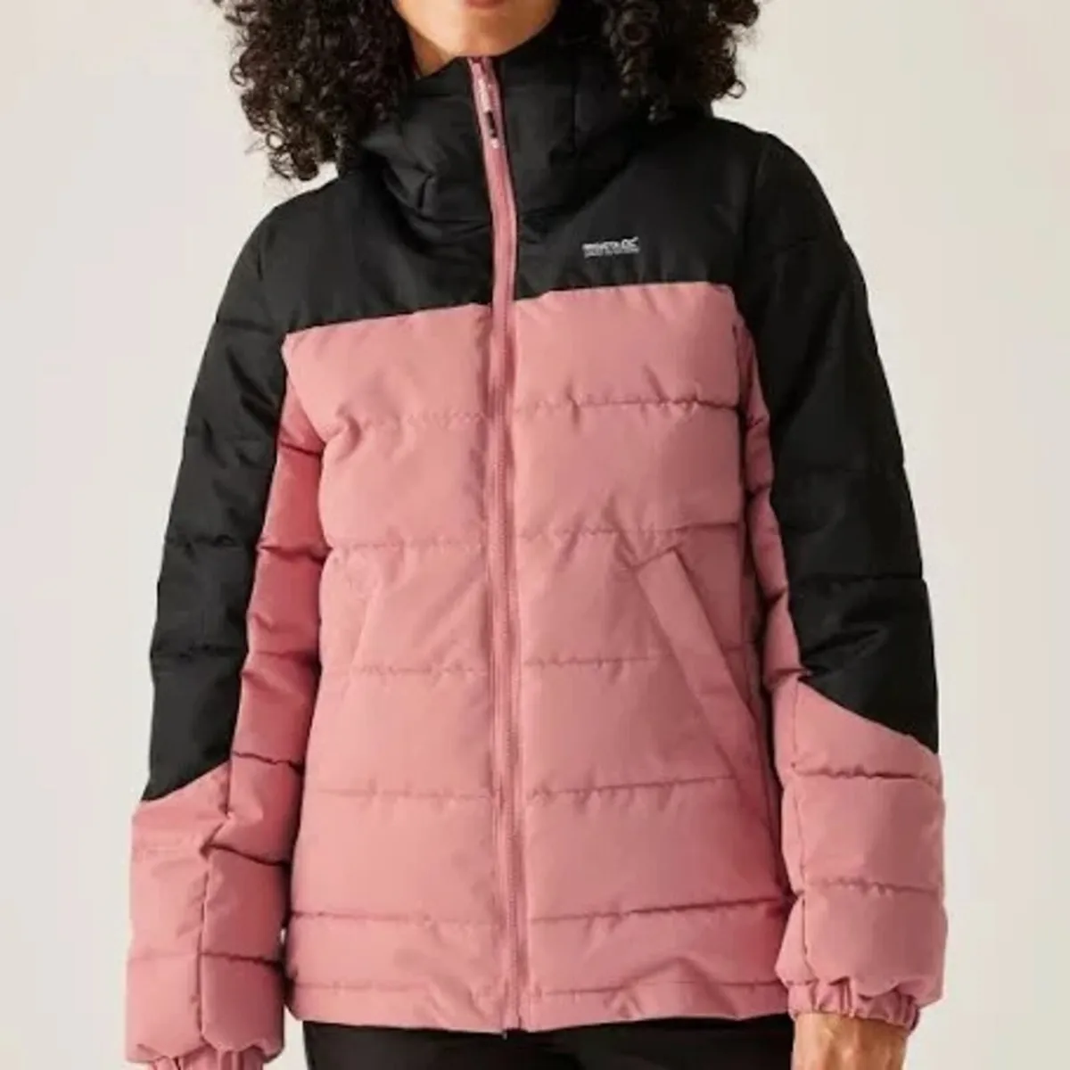 Regatta Pjnk and Black waterproof jacket