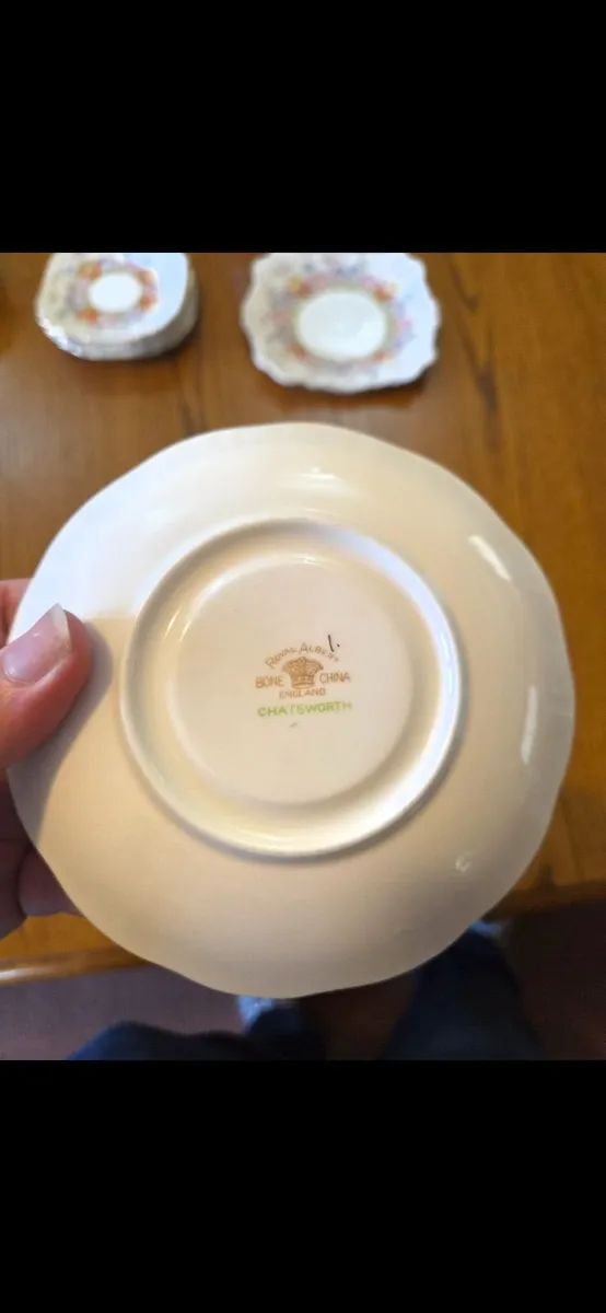 Vintage Royal Albert Fine Bone China Tea Set - Image 2