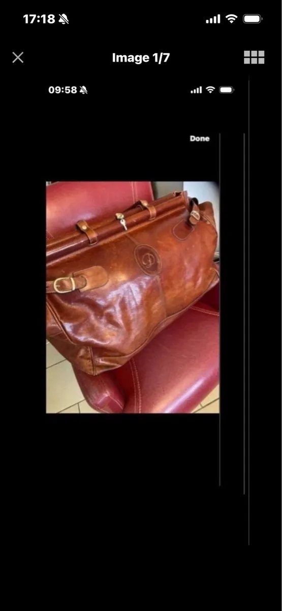 Very Large Quality Leather Hold All - Image 1