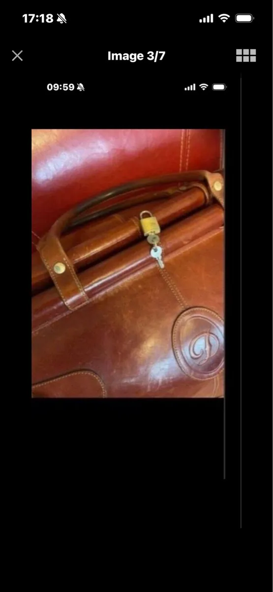Very Large Quality Leather Hold All - Image 3