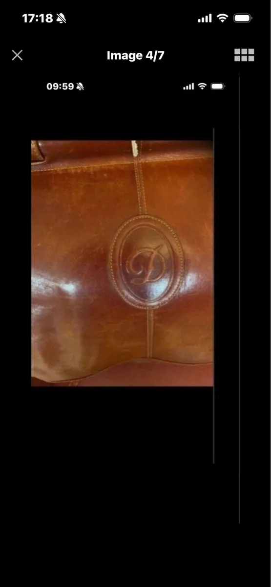 Very Large Quality Leather Hold All - Image 4