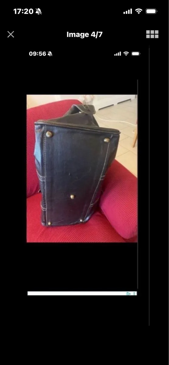 Large Leather Hold All - Image 4
