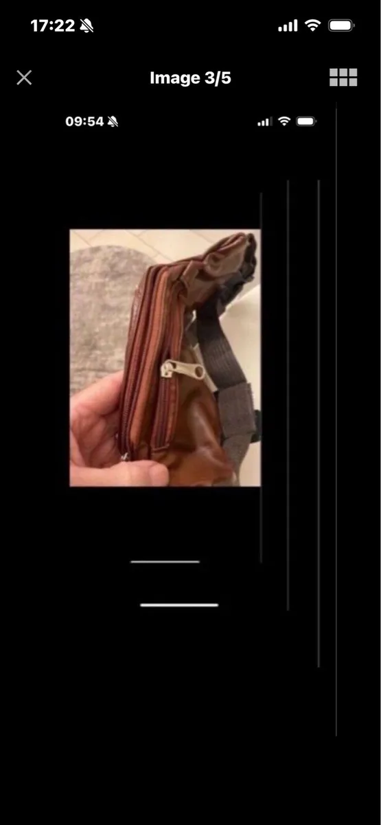 NEW- Leather Waist Bag - Image 3