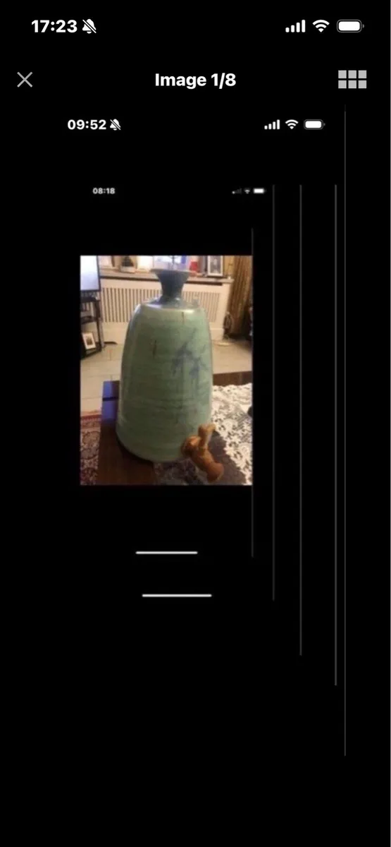 Rare Vintage Louis Mulcahy Large Cider Jar - Image 1