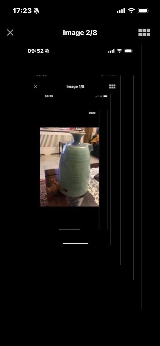 Rare Vintage Louis Mulcahy Large Cider Jar - Image 2