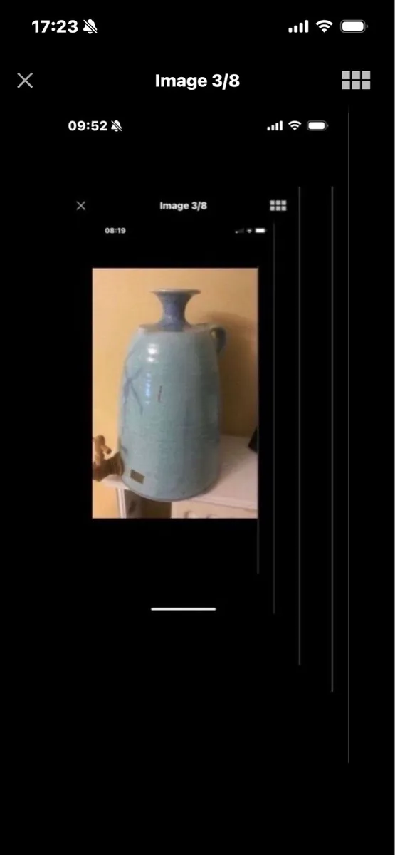 Rare Vintage Louis Mulcahy Large Cider Jar - Image 3