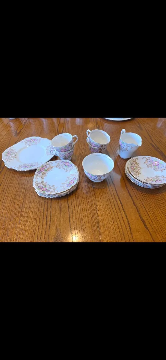 Vintage Colclough Fine Bone China Tea Set - Image 1